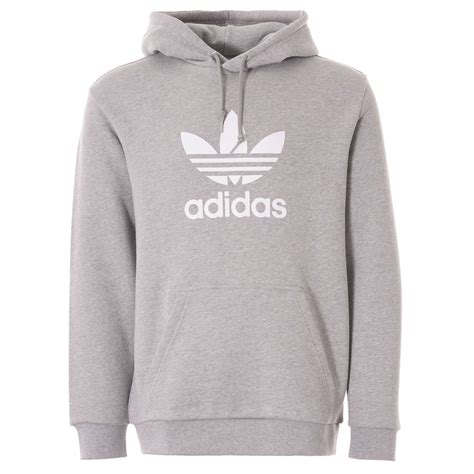 adidas original hoodie grey